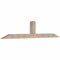 Ekena Millwork Portland Smooth Timber Gable Bracket, Douglas Fir, 108"W x 22"H x 5 1/2"D x 5 1/2"F, 5/12 Pitch GBW108X22X0606POR00SDF - alternate 2